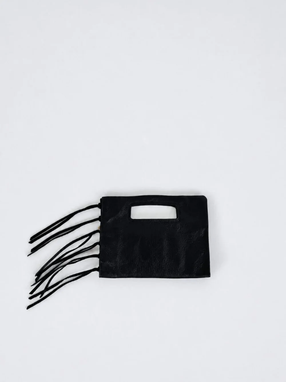 HOBO Black Leather Wallet Clutch NWT